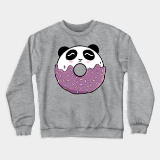 Panda Doughnut Crewneck Sweatshirt